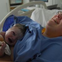 De euforie: ze is geboren! De euforie: ze is geboren!